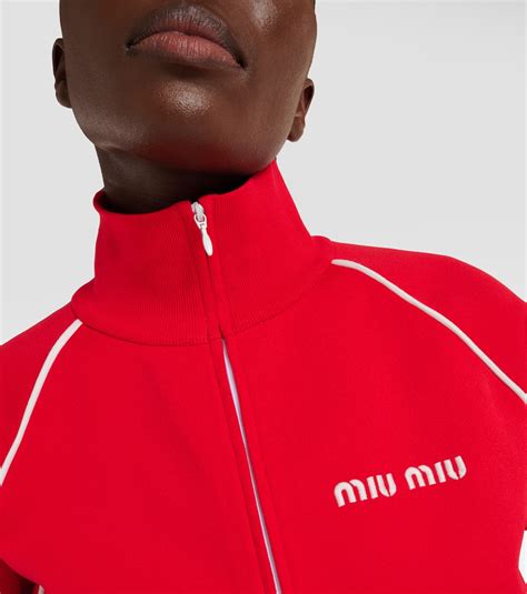 miu miu track jacket|miu michu collection.